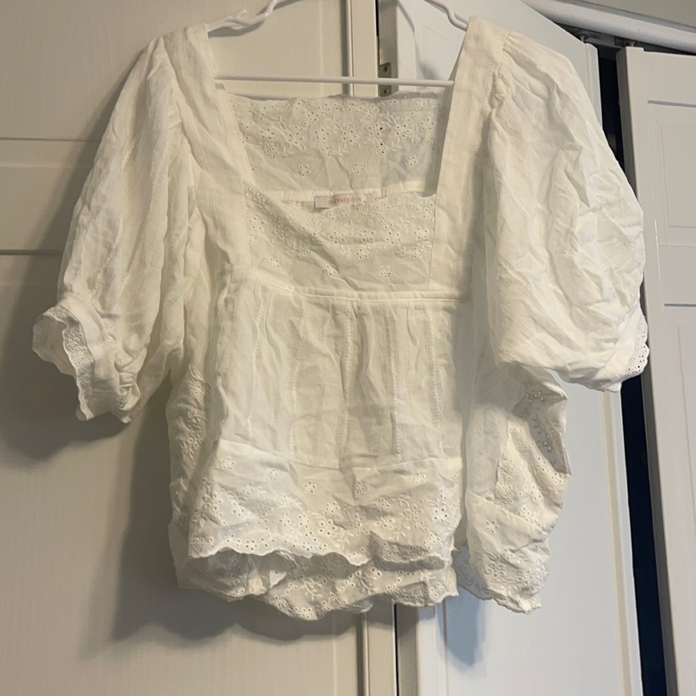Olivaceous Short Sleeve Blouse